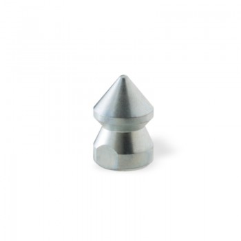 Ugello Testa Conica  Ø18mm da 1/4" in INOX con inserti Standard