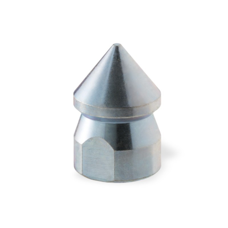 Ugello Testa Conica Ø20mm da 3/8" in INOX con inserti Standard