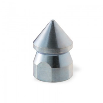 Ugello Testa Conica Ø20mm da 3/8" in INOX con inserti Standard