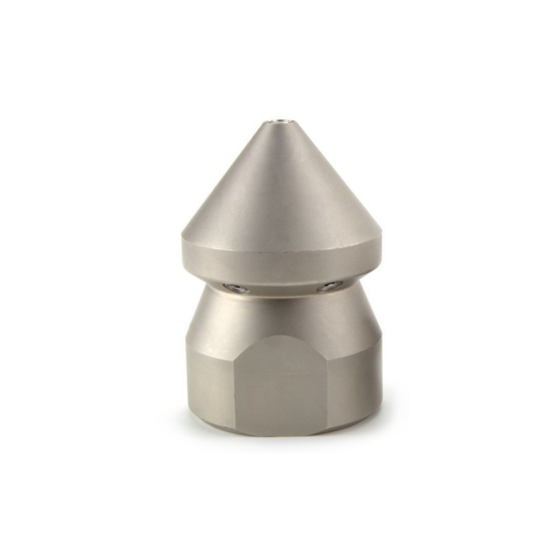 Ugello Testa Conica Ø28mm da 1/2" in INOX con inserti Standard