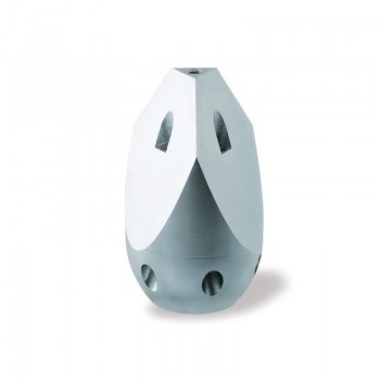 Ugello a Triangolo Ø68mm da 1" e 1/4" F in INOX con inserti INOX