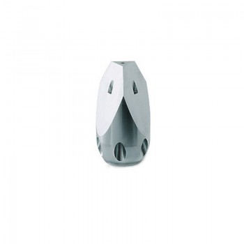 Ugello a Triangolo Ø48mm da 3/4" F in INOX con inserti INOX