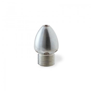 Ugello Ovoidale Ø32mm da 1/2" M in INOX con inserti INOX