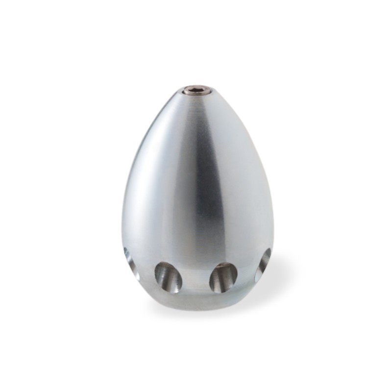 Ugello Ovoidale Ø42mm da 1/2" F in INOX con inserti INOX