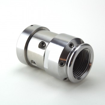 Rotating nozzle with 90 ° opposed jets Ø35mm, 3/8 "F, INOX inserts and Stopper Head