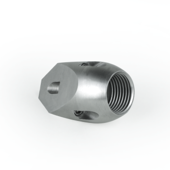 Ugello a Triangolo Ø30mm da 1/2" in INOX con inserti INOX