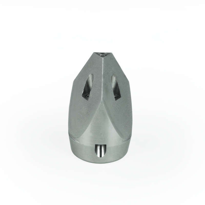 Ugello a Triangolo Ø20mm da 1/4" F in INOX con inserti INOX