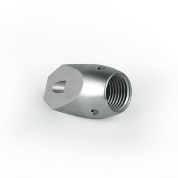 Ugello a Triangolo Ø25mm da 3/8" F in INOX con inserti INOX
